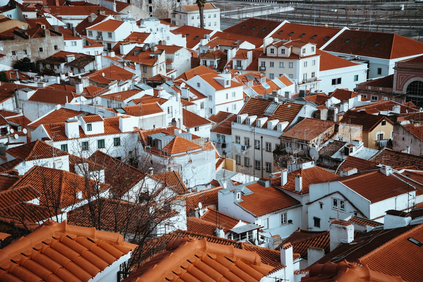 Rooftops of Lisbon's Alfama district
